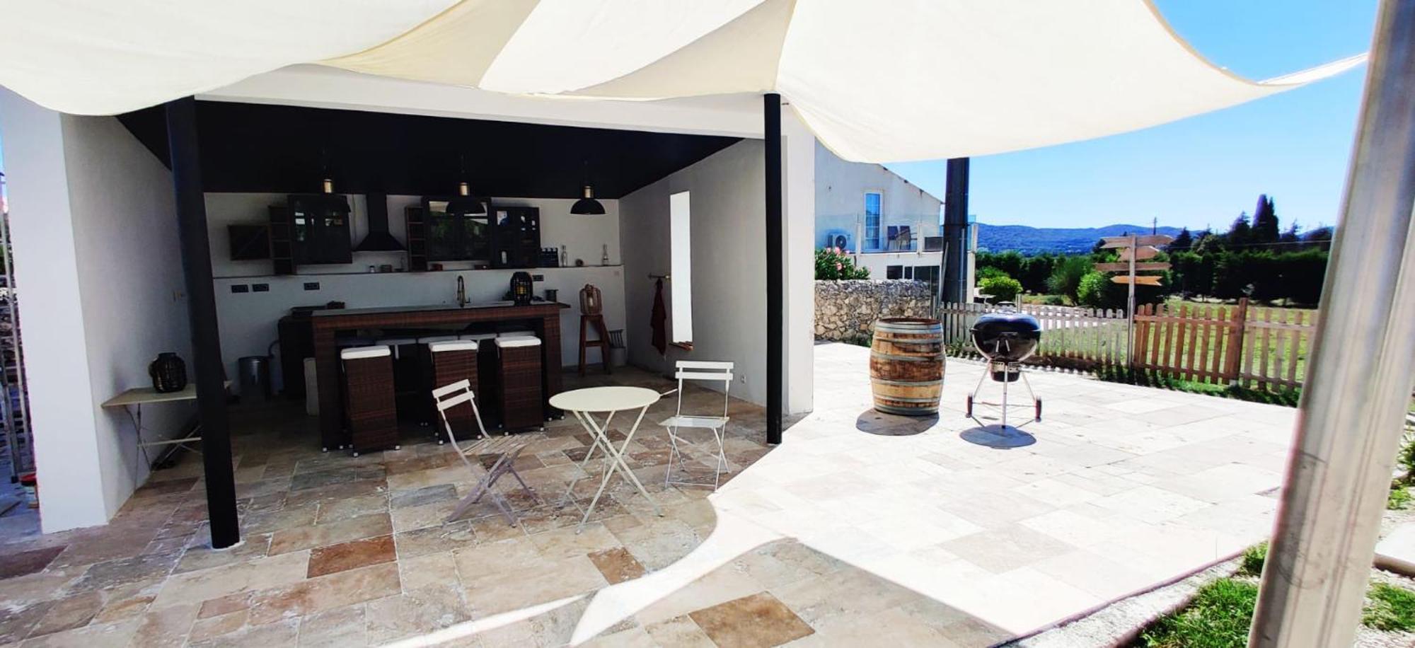 Chambre Cosy Avec Terrasse Sur La Colline Boisee, Parking Prive, Jardin, Calme, Climatisation, 10 Mn Pont Du Gard Num7 Рошфор-дю-Гар Екстер'єр фото