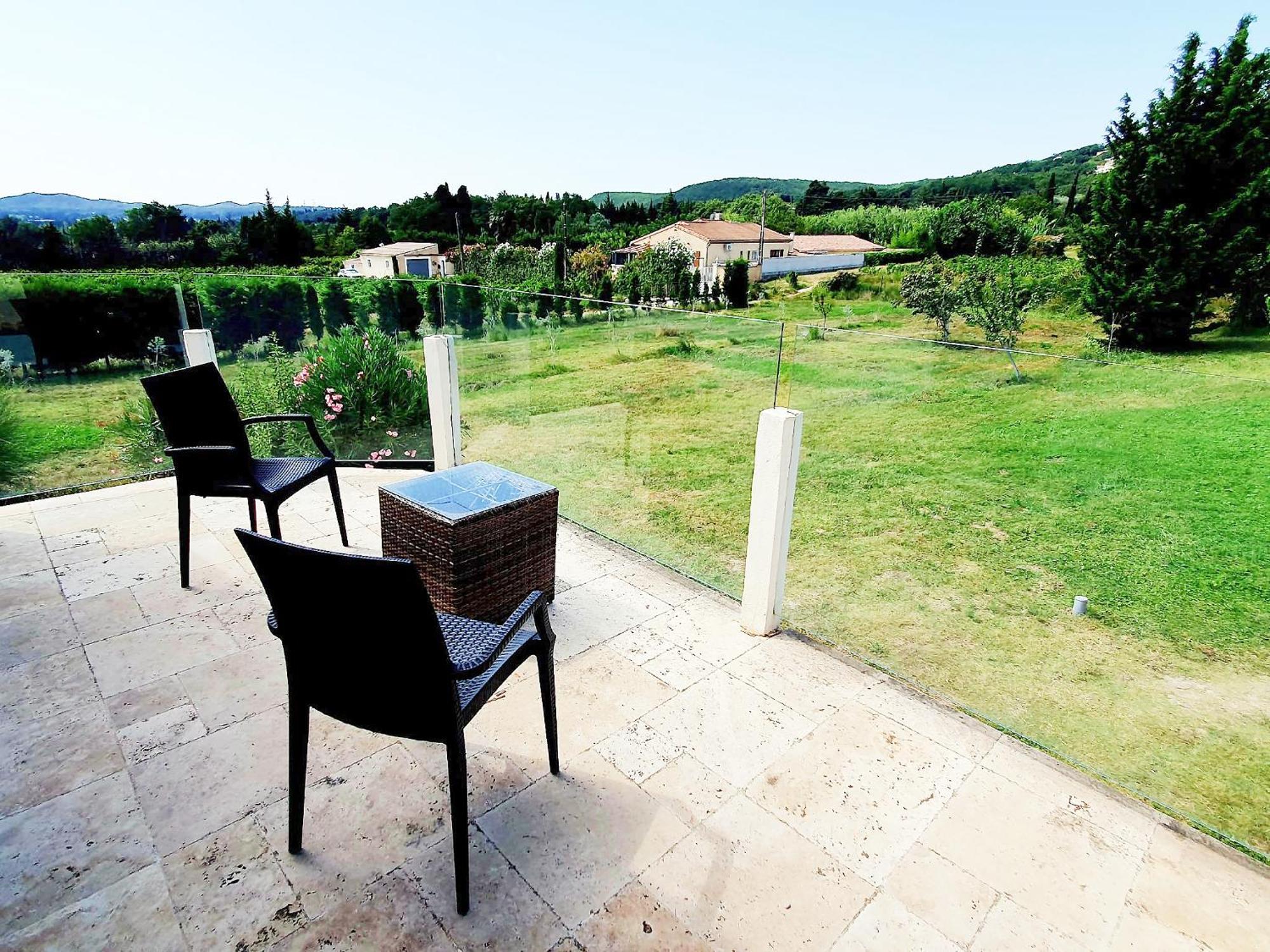 Chambre Cosy Avec Terrasse Sur La Colline Boisee, Parking Prive, Jardin, Calme, Climatisation, 10 Mn Pont Du Gard Num7 Рошфор-дю-Гар Екстер'єр фото